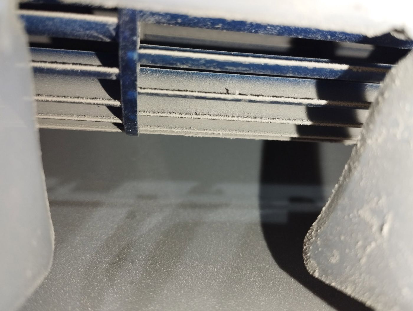 Poros, koszos klíma ventilátor tisztítás előtt